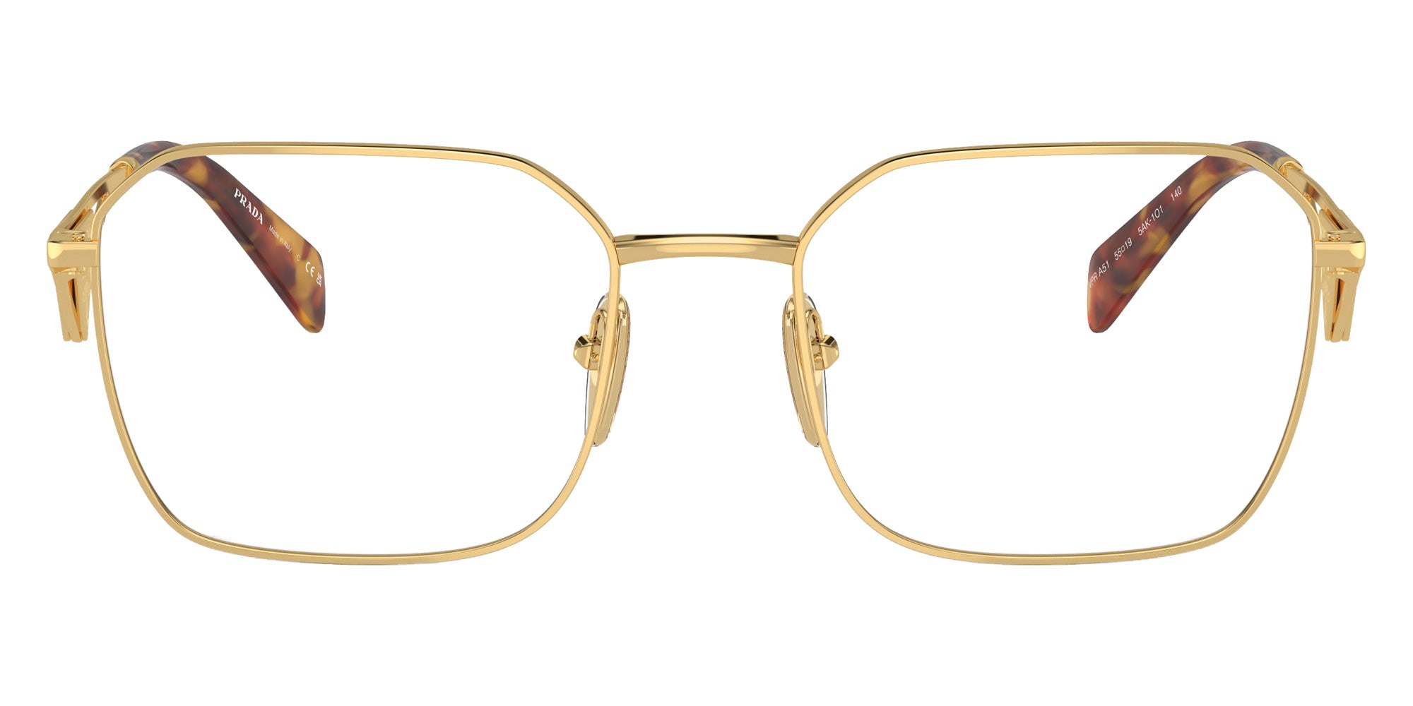 Prada PR A51V 5AK1O1 53 - Gold #id:pra51v5ak1o1_s:100100