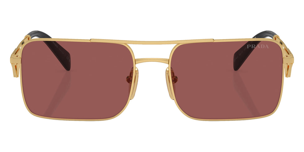 Prada PR A52S 5AK08S 56 - Gold / Dark Violet #id:pra52s5ak08s_s:102100