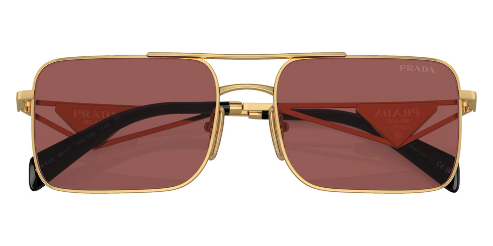 Prada PR A52S 5AK08S 56 - Gold / Dark Violet #id:pra52s5ak08s_s:102120