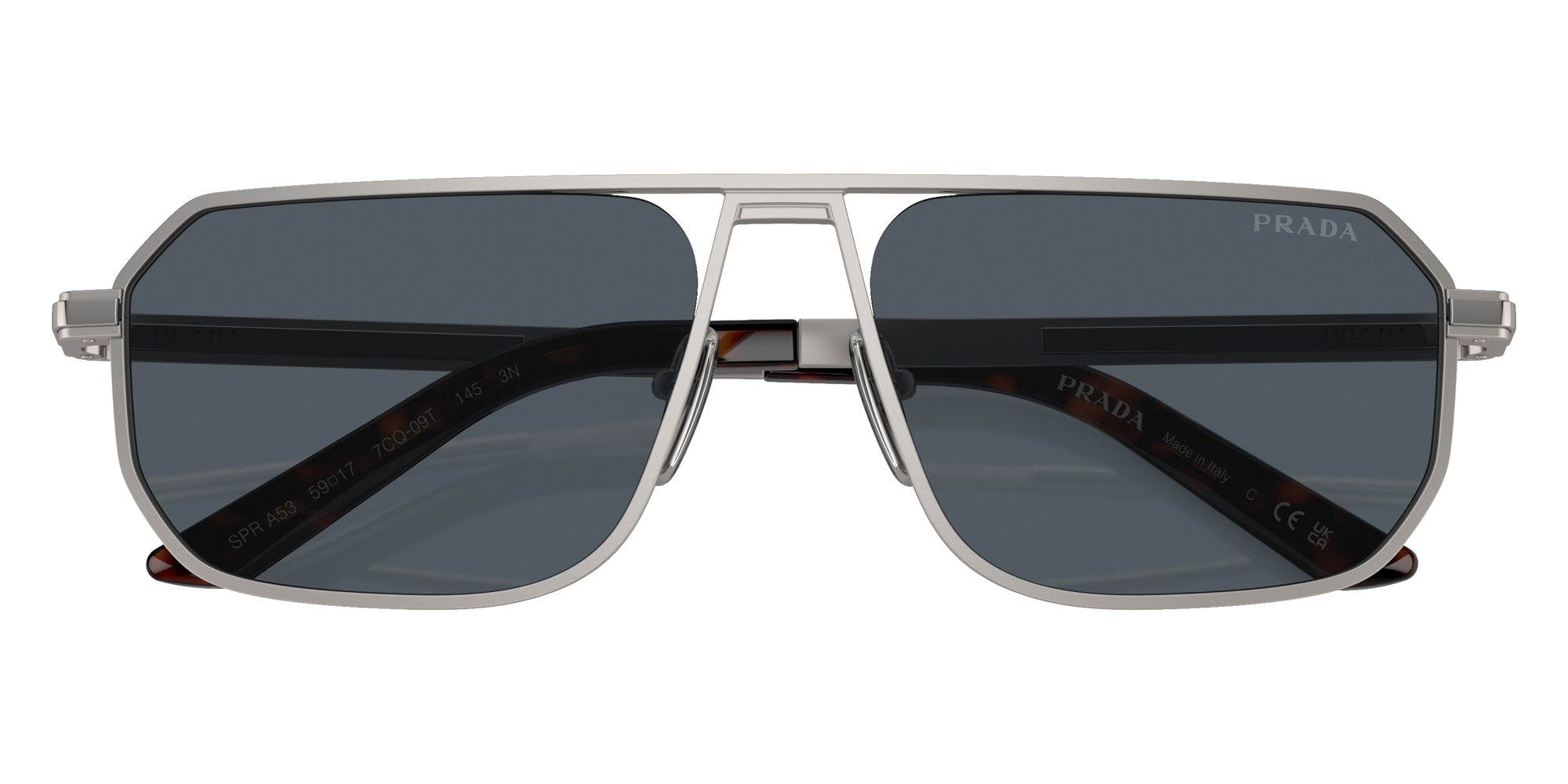 Prada PR A53S 7CQ09T 59 - Matte Gunmetal #id:pra53s7cq09t_s:100120