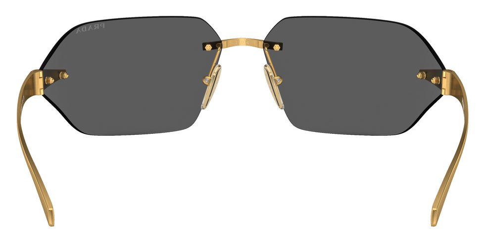 Prada PR A55S 15N5S0 71 - Satin Yellow Gold / Dark Gray #id:pra55s15n5s0_s:100115