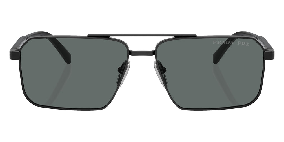 Prada PR A57S 1AB5Z1 58 - Black / Dark Gray Polarized #id:pra57s1ab5z1_s:100100