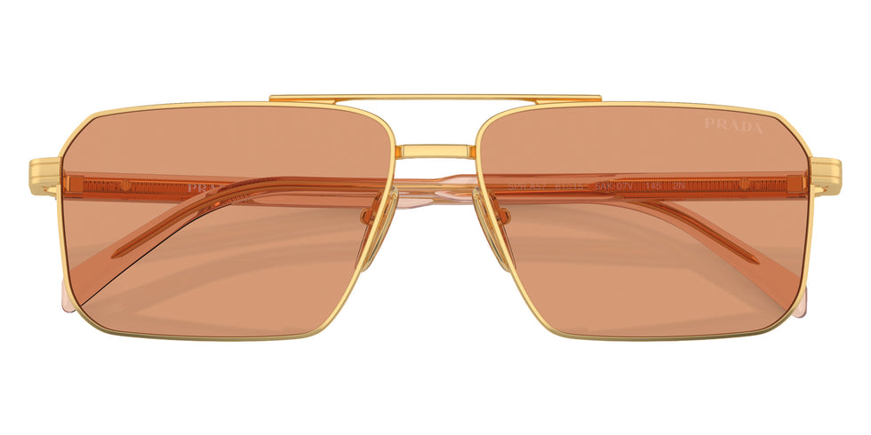 Prada PR A57S 5AK07V 58 - Gold / Orange #id:pra57s5ak07v_s:100120