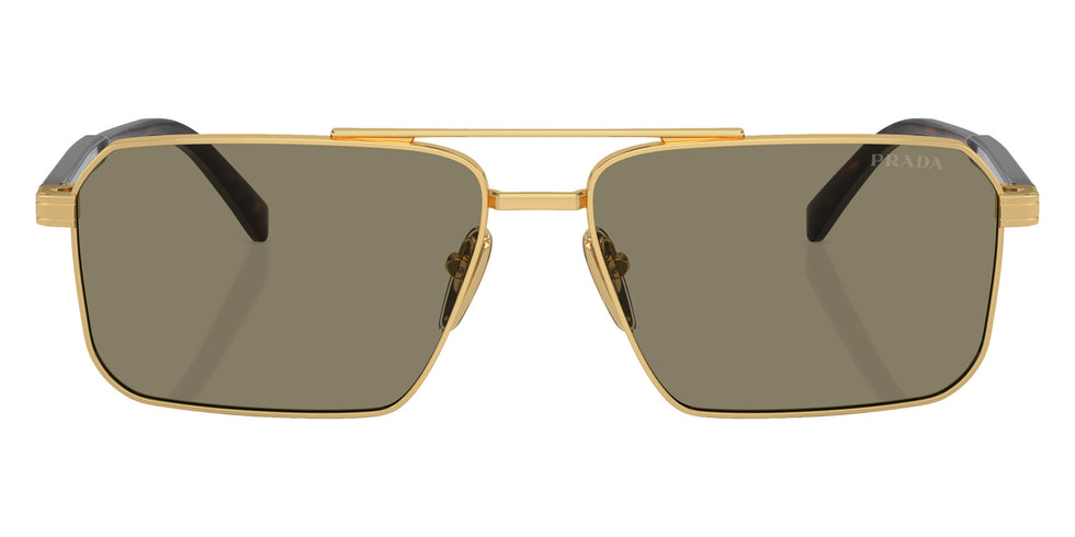 Prada PR A57S 5AK90F 61 - Gold / Light Brown #id:pra57s5ak90f_s:102100