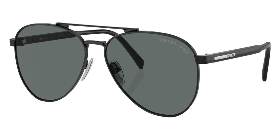 Prada PR A58S 1AB5Z1 58 - Black / Dark Gray Polarized #id:pra58s1ab5z1_s:100105