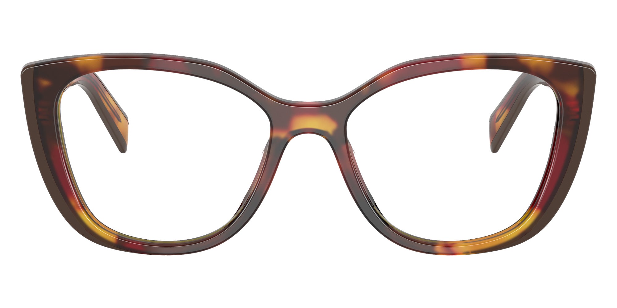 Prada PR B04V 22A1O1 53 - Poppy Tortoise/Bordeaux #id:prb04v22a1o1_s:100100