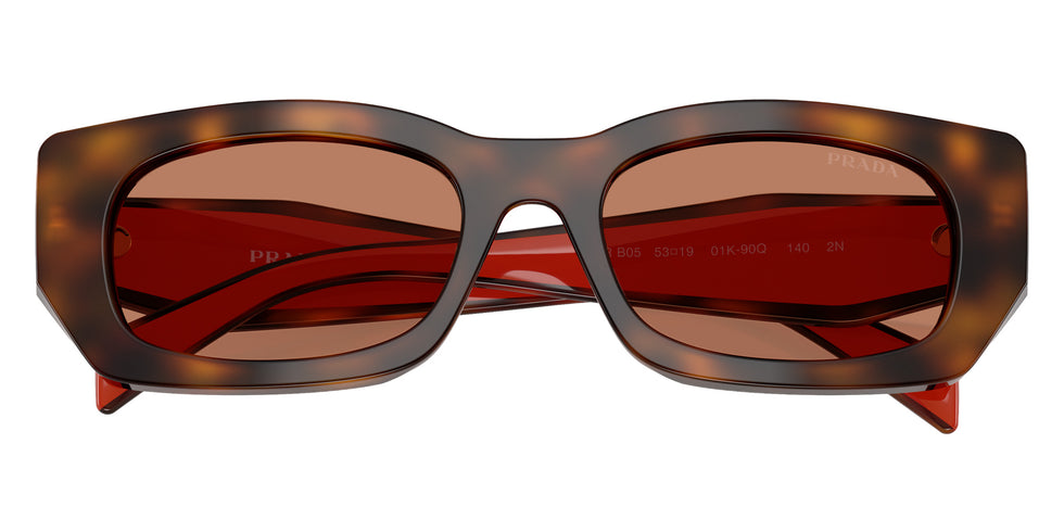 Prada PR B05S 01K90Q 53 - Juniper Tortoise/Cotto #id:prb05s01k90q_s:102120