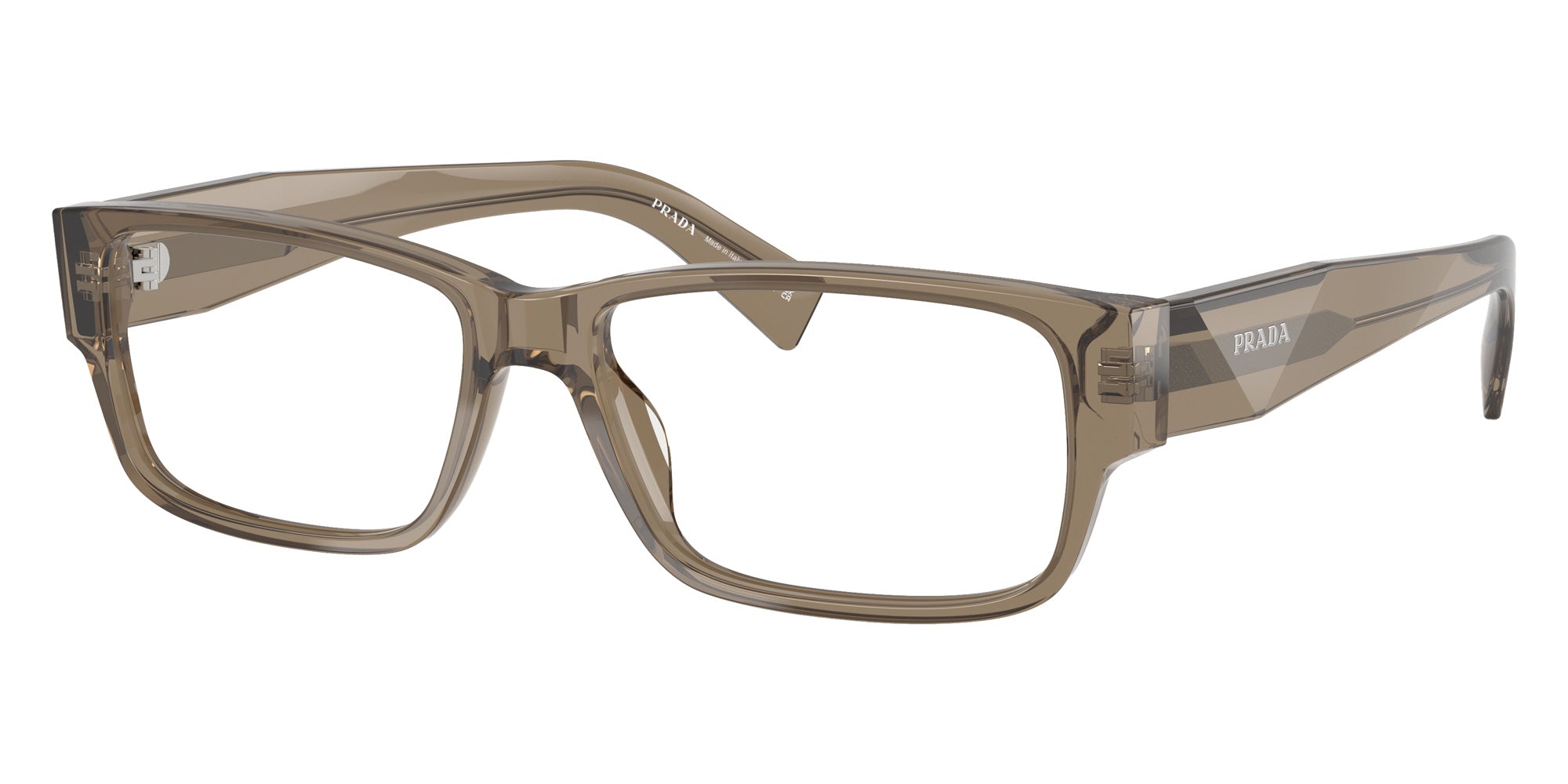 Prada PR B09V 18T1O1 57 - Transparent Terra #id:prb09v18t1o1_s:102105