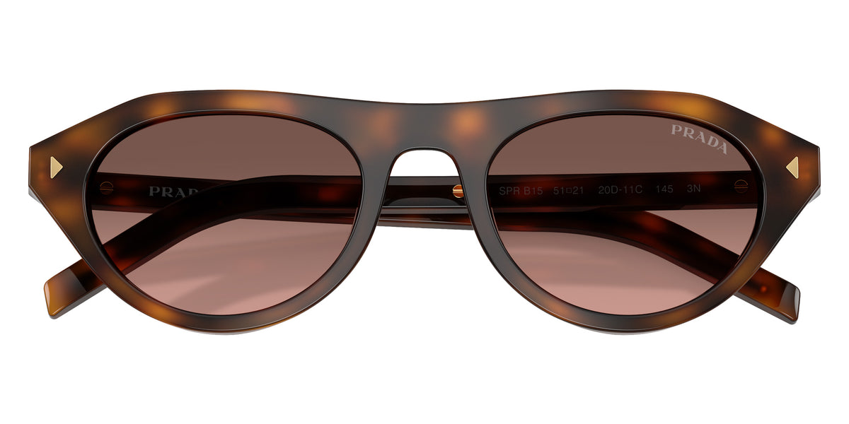 Prada PR B15S 20D11C 51 - Juniper Tortoise / Brown Gradient Gray #id:prb15s20d11c_s:100120