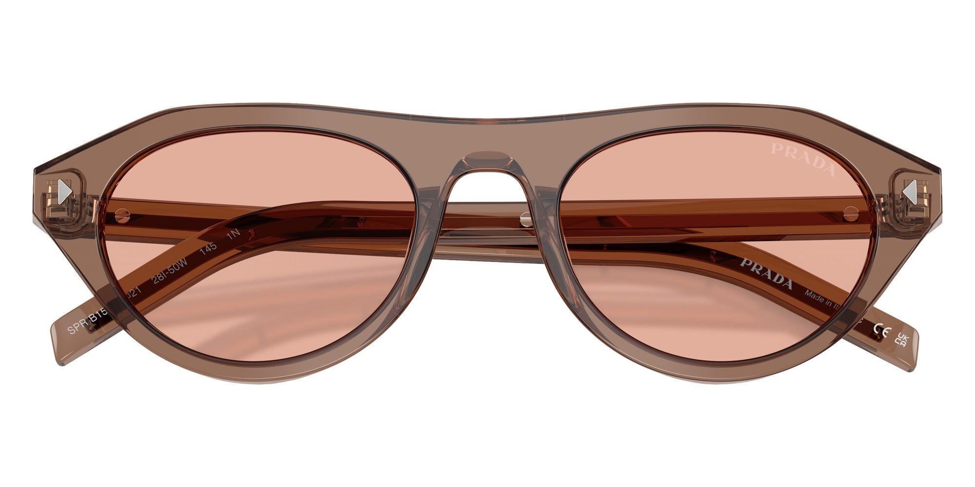 Prada PR B15S 28I50W 51 - Transparent Clay #id:prb15s28i50w_s:102120