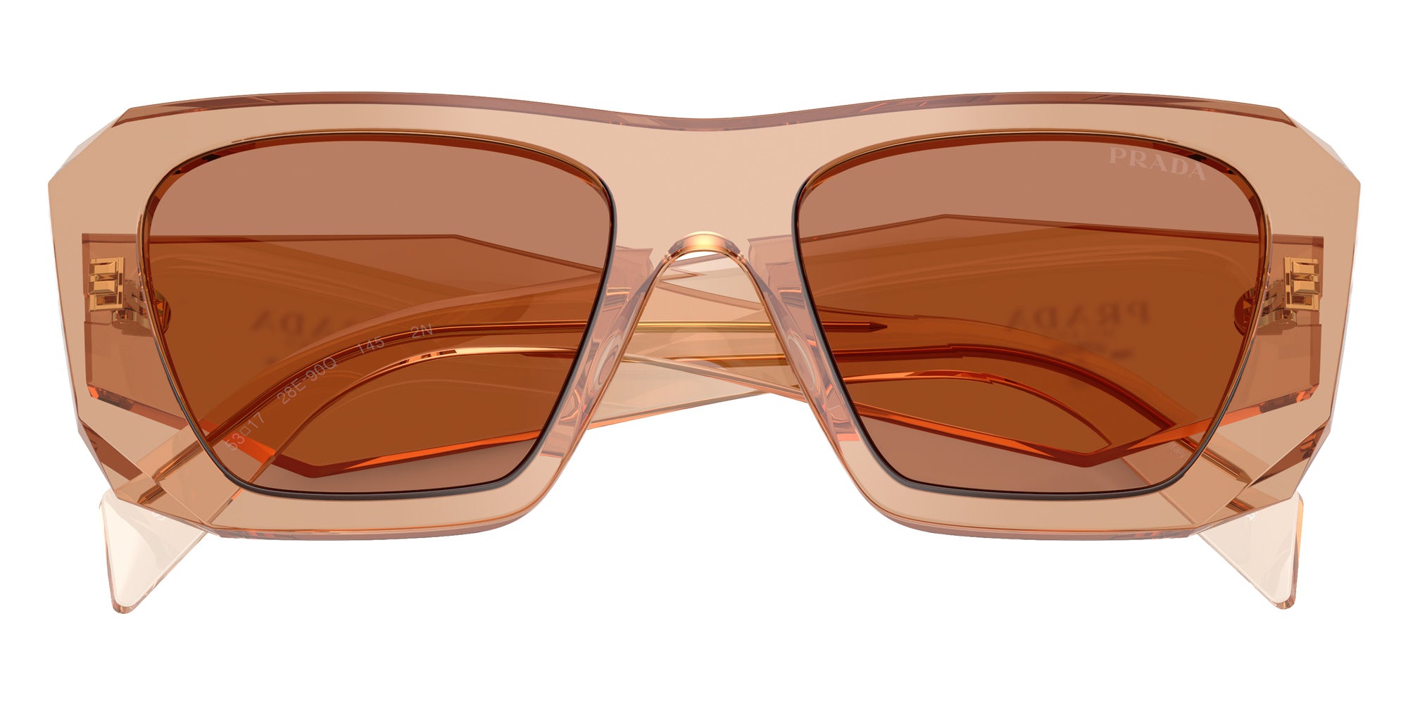 Prada PR B18SF 28E90Q 53 - Chocolate / Brown #id:prb18sf28e90q_s:100120