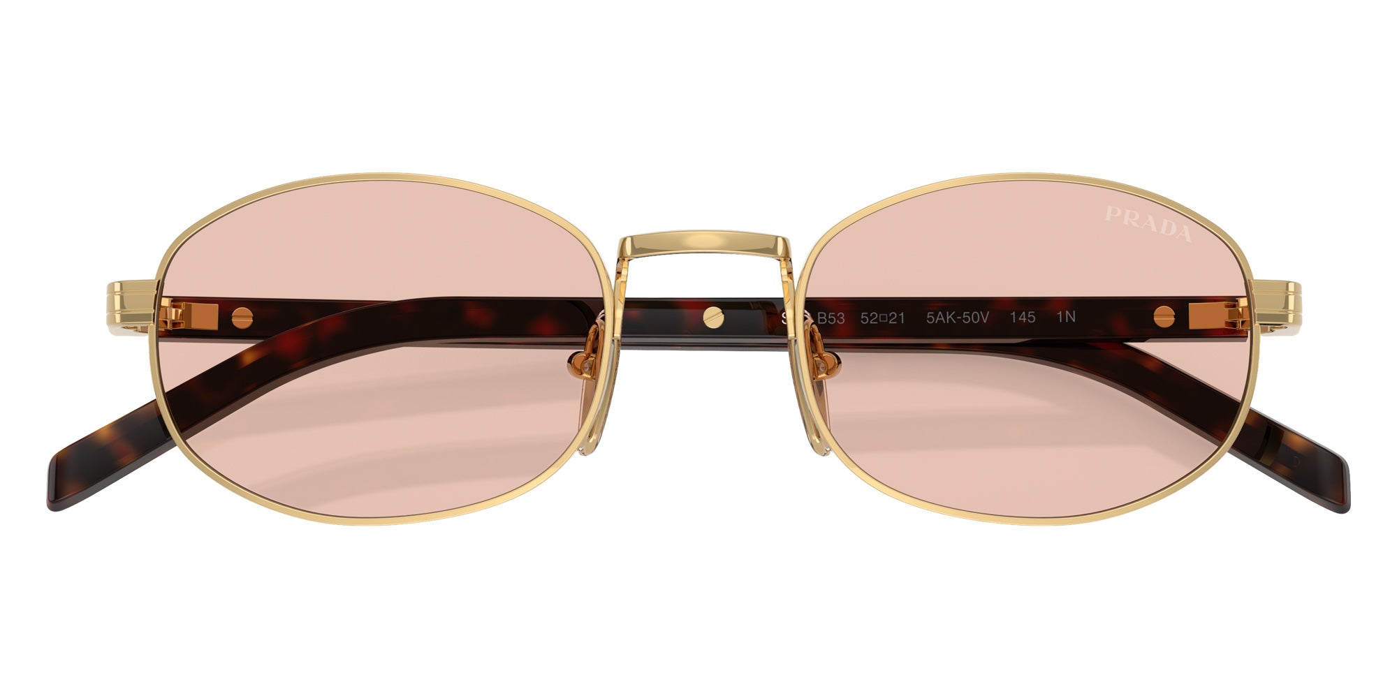 Prada PR B53S 5AK50V 52 - Gold #id:prb53s5ak50v_s:100120