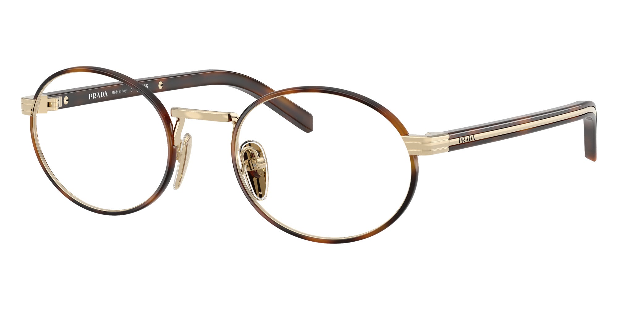 Prada PR B55V 20L1O1 49 - Pale Gold/Juniper Tortoise #id:prb55v20l1o1_s:100105