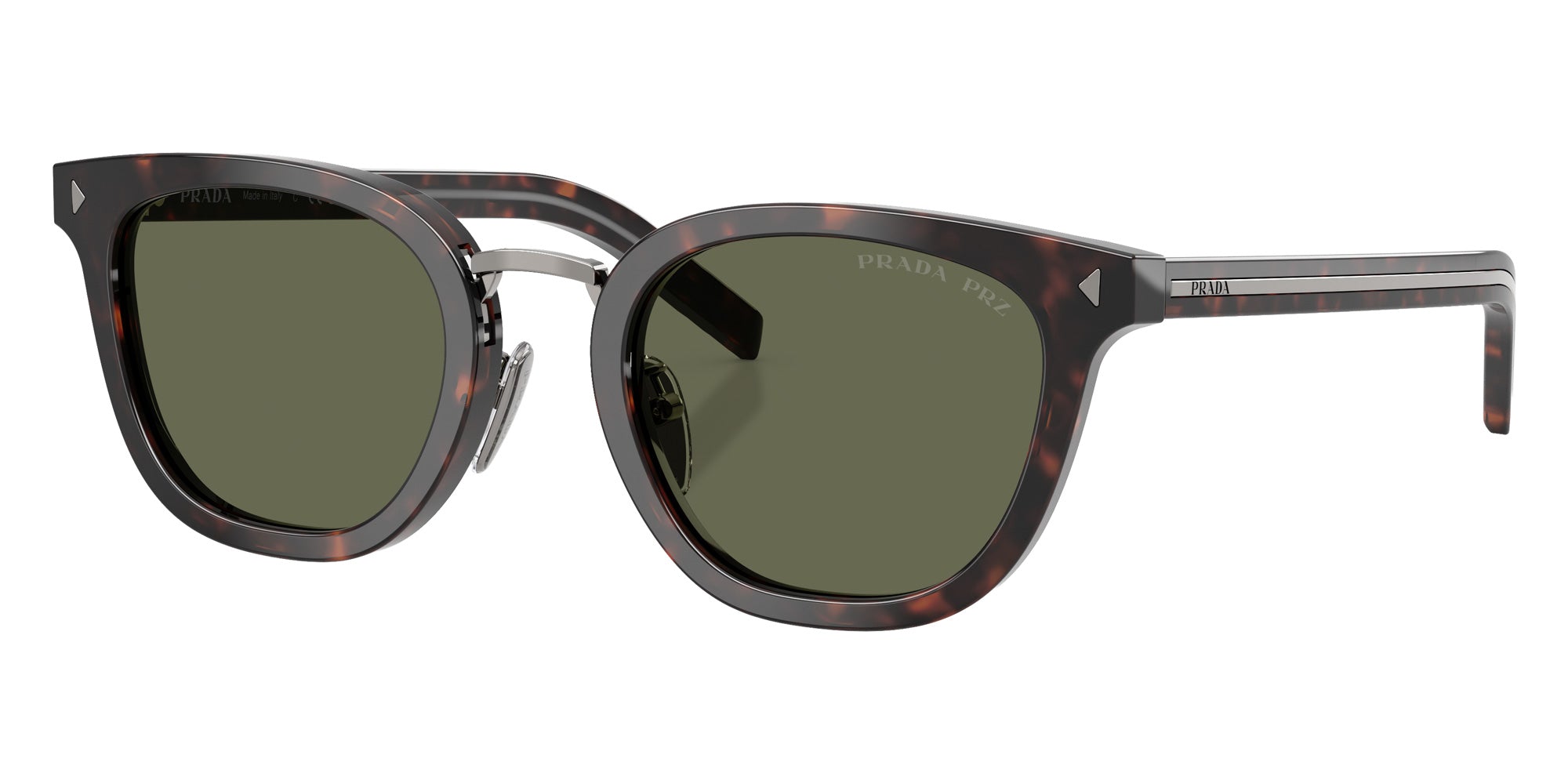 Prada PR C01SD 17N03R 52 - Root Havana / Green Polarized #id:prc01sd17n03r_s:102105
