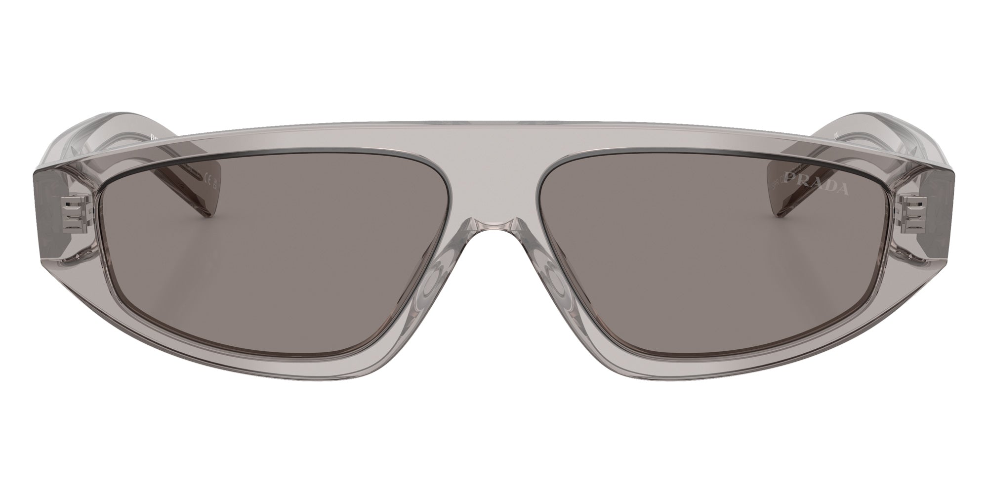 Prada PR C02S 10J80Q 57 - Gray Transparent / Dark Gray #id:prc02s10j80q_s:100100