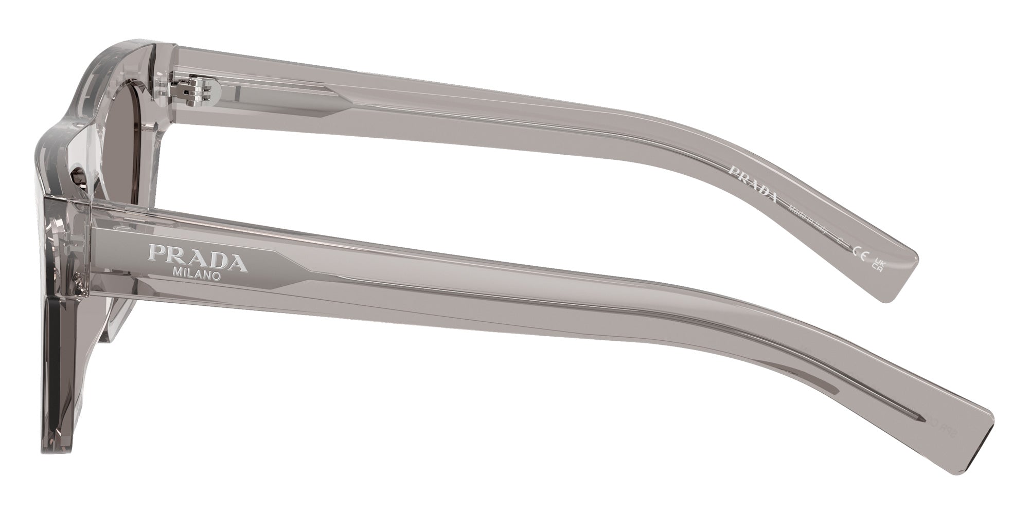 Prada PR C03S 10J80Q 54 - Gray Transparent / Dark Gray #id:prc03s10j80q_s:100110