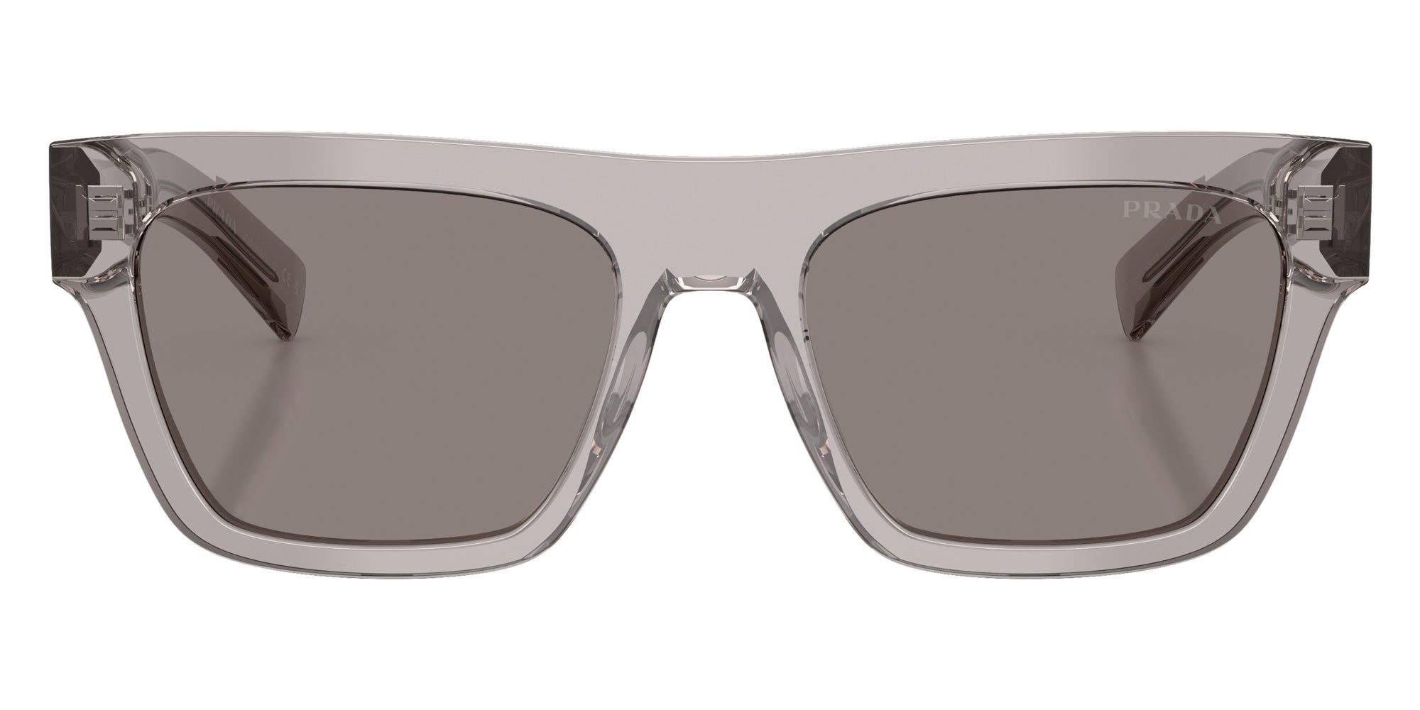 Prada PR C03SF 10J80Q 55 - Gray Transparent / Dark Gray #id:prc03sf10j80q_s:100100