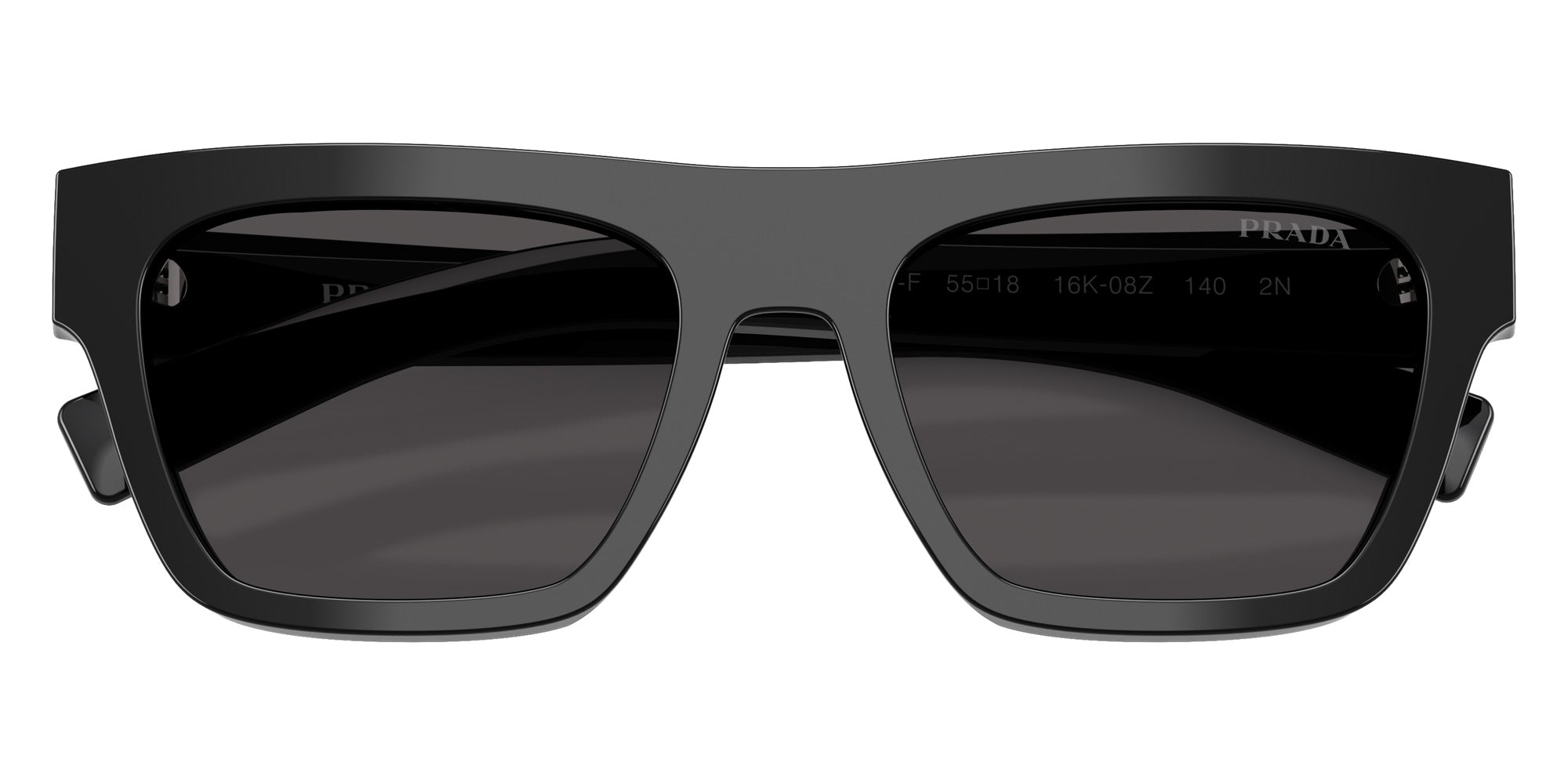 Prada PR C03SF 16K08Z 55 - Black / Dark Gray #id:prc03sf16k08z_s:102120