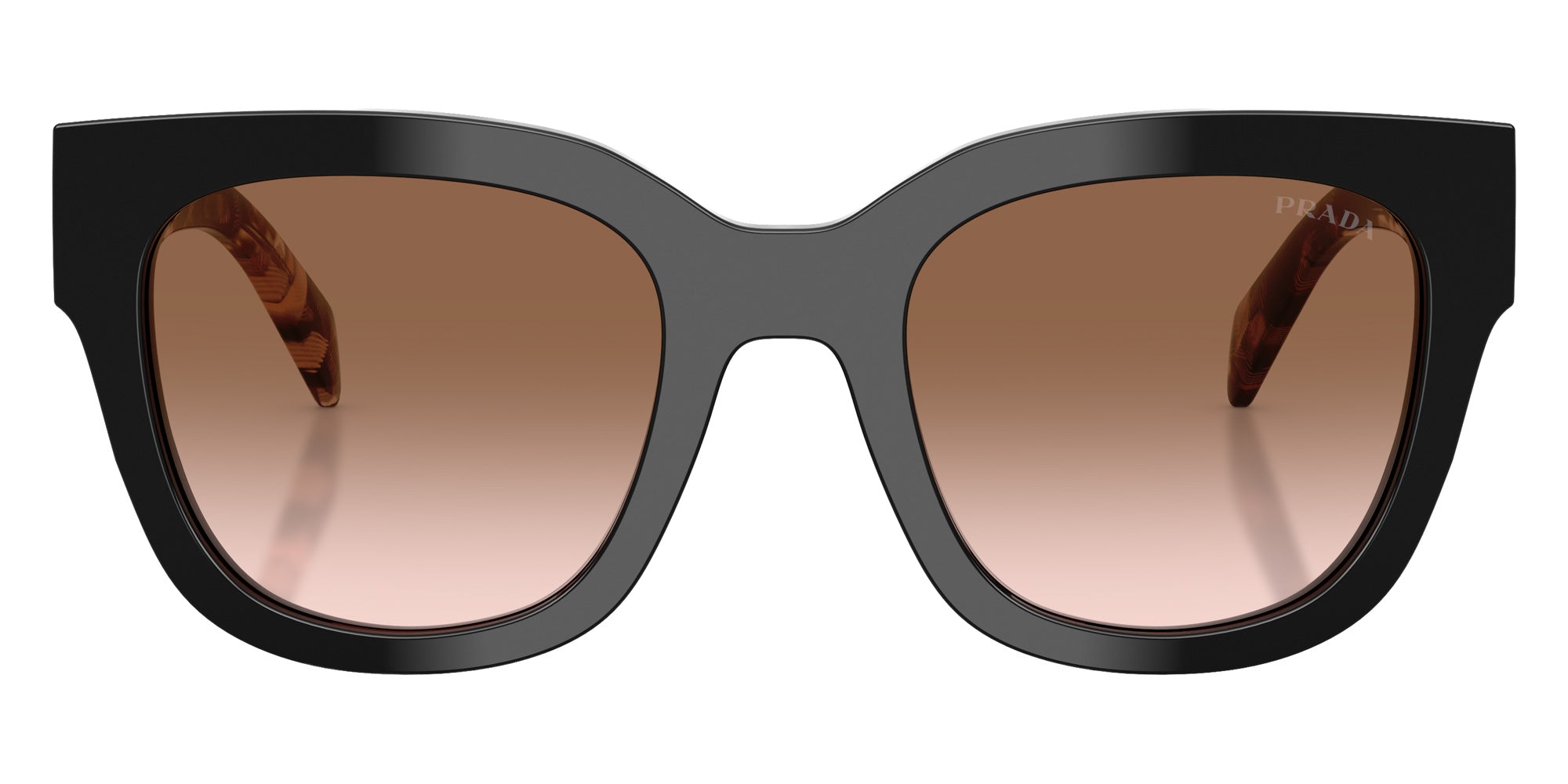 Prada PR C04SF 28F90P 53 - Black / Brown Gradient #id:prc04sf28f90p_s:104100