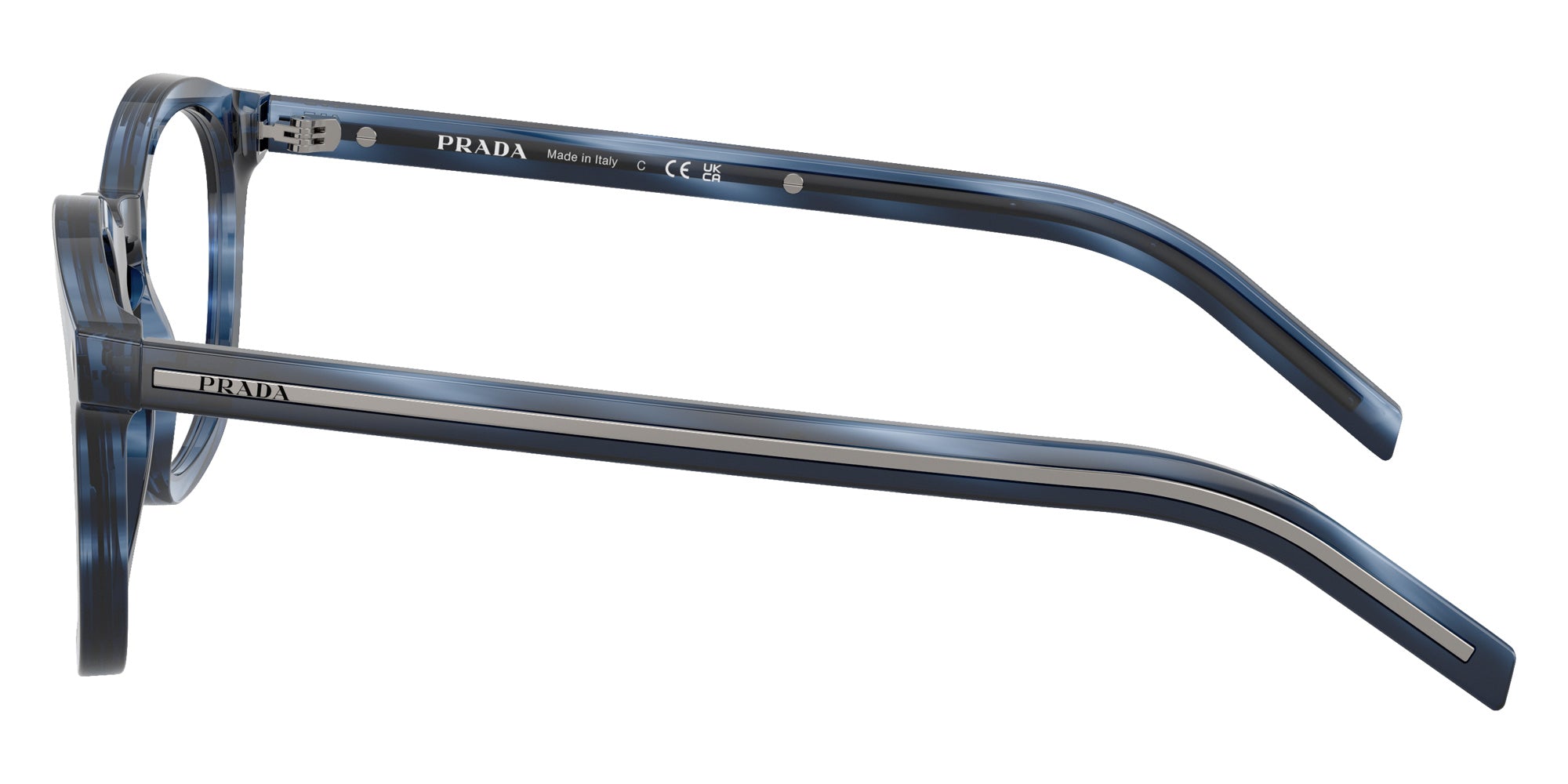 Prada PR C04V 26F1O1 49 - Striped Blue #id:prc04v26f1o1_s:106110