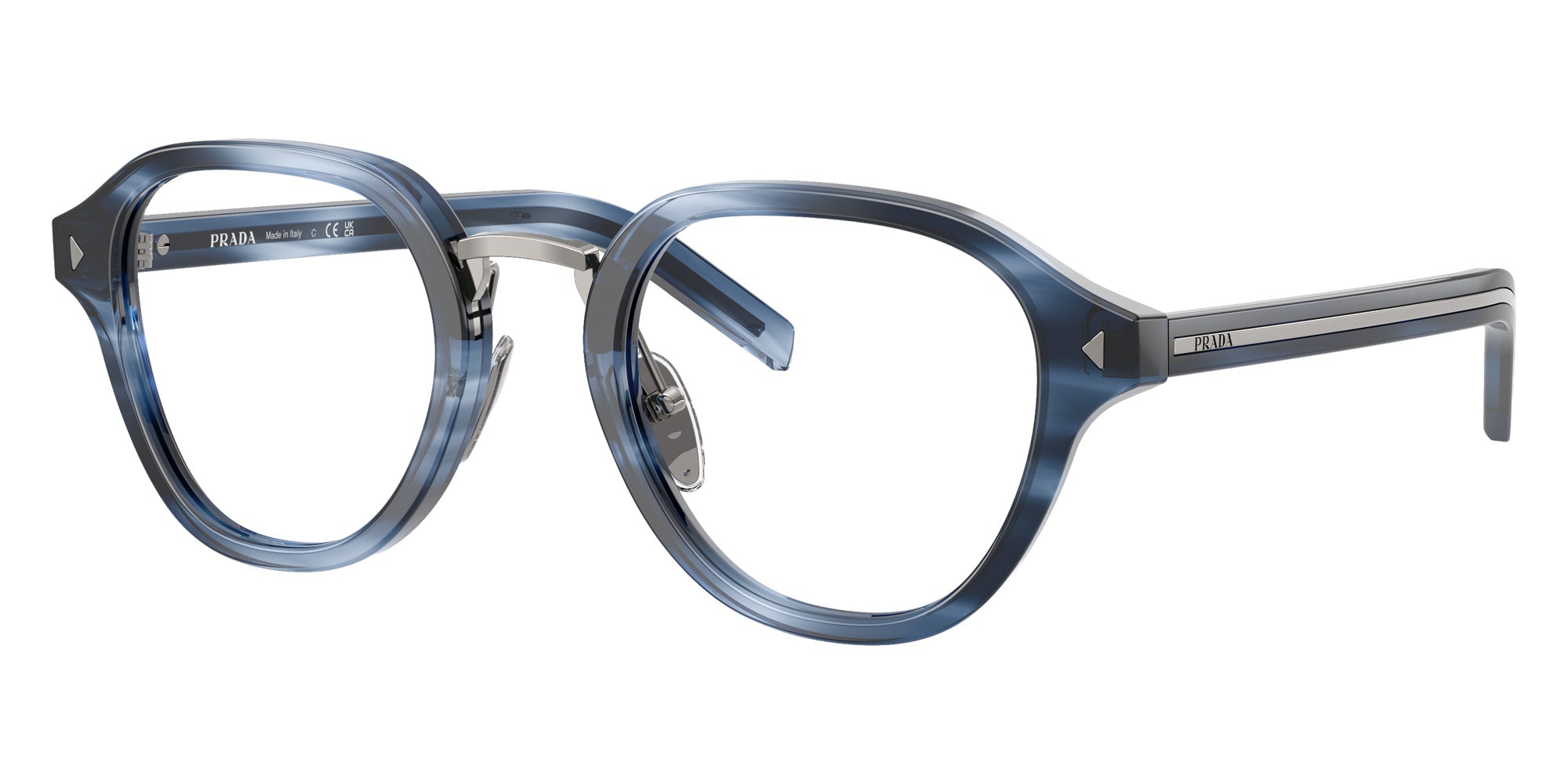 Prada PR C05V 26F1O1 48 - Striped Blue #id:prc05v26f1o1_s:106105