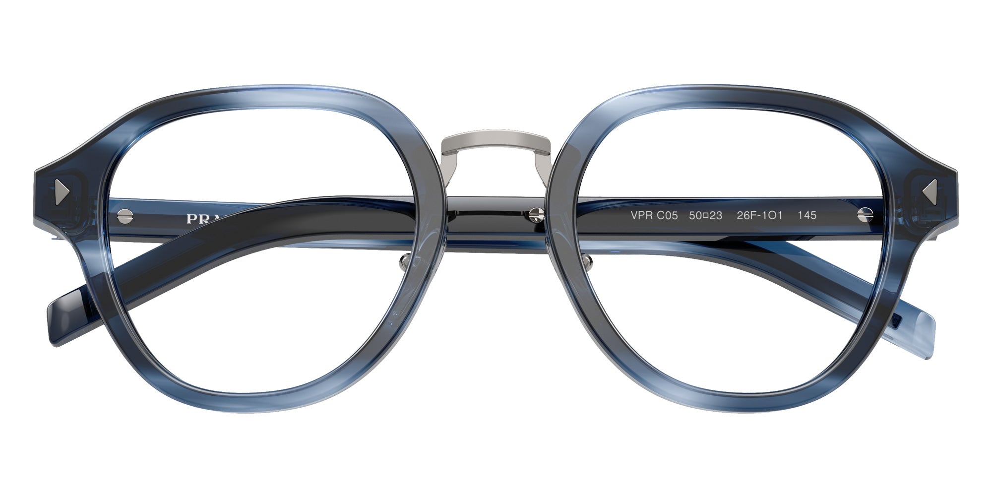 Prada PR C05V 26F1O1 48 - Striped Blue #id:prc05v26f1o1_s:106120
