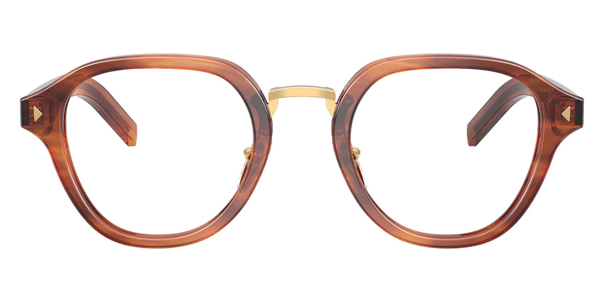 Prada PR C05V 27F1O1 48 - Striped Cognac #id:prc05v27f1o1_s:110100