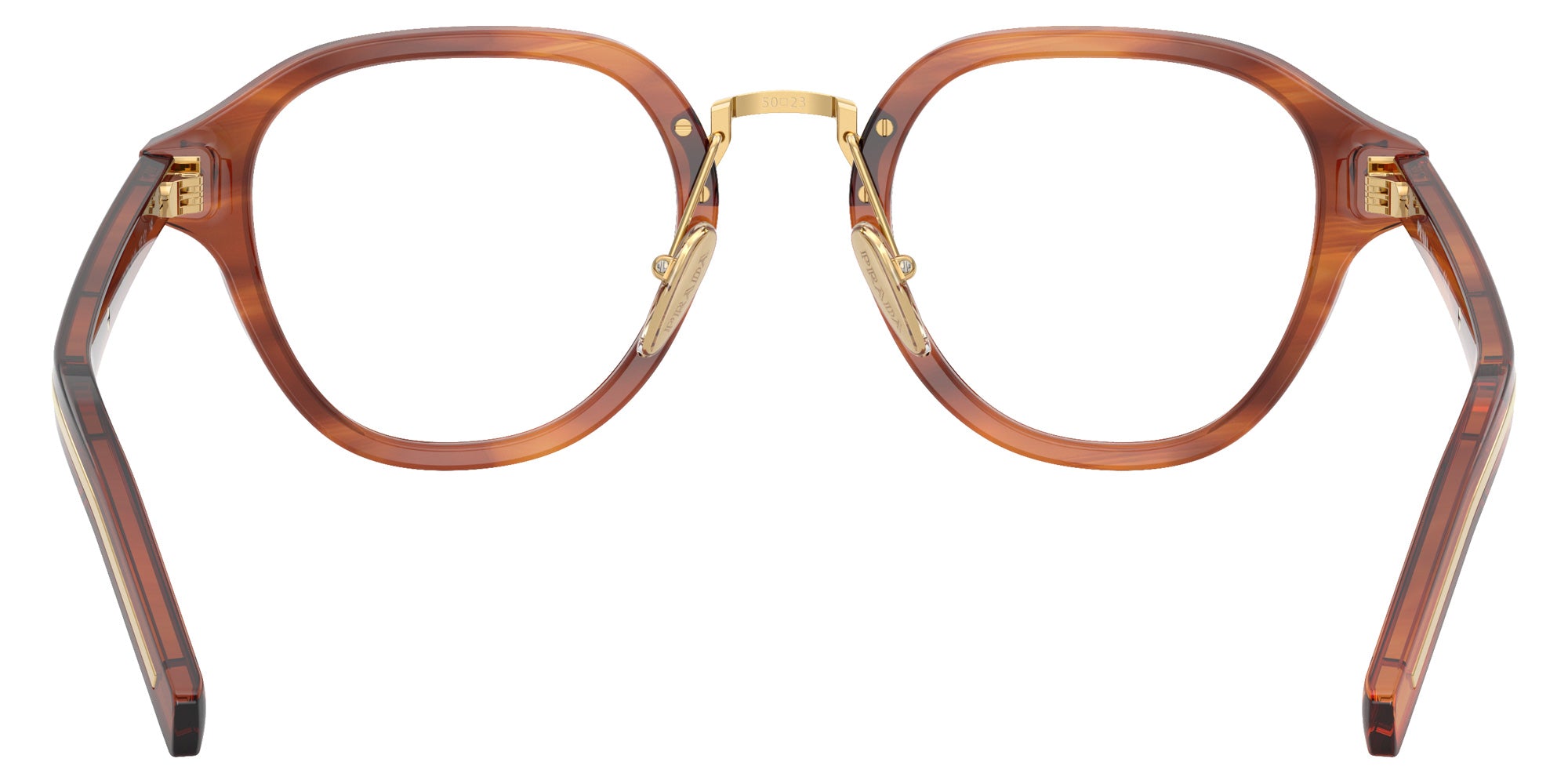 Prada PR C05V 27F1O1 48 - Striped Cognac #id:prc05v27f1o1_s:110115