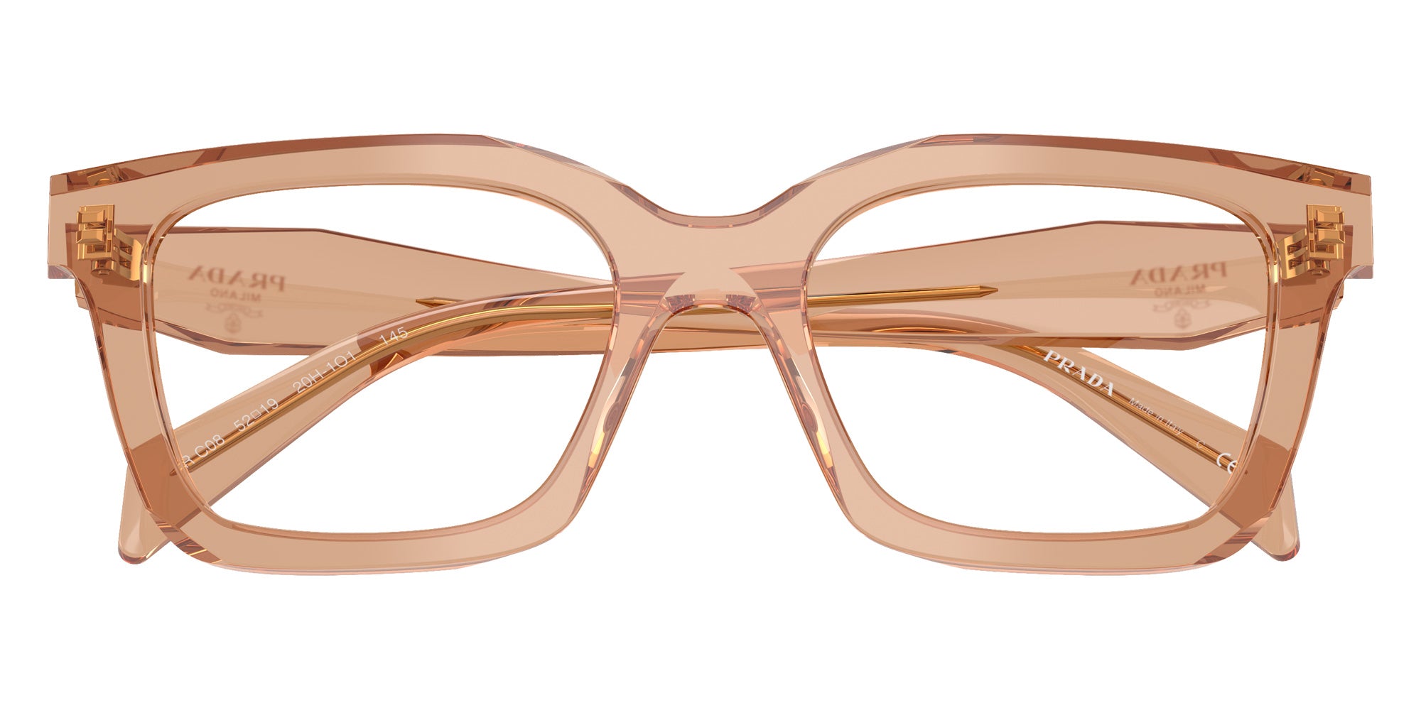 Prada PR C08V 20H1O1 50 - Transparent Chocolate #id:prc08v20h1o1_s:106120