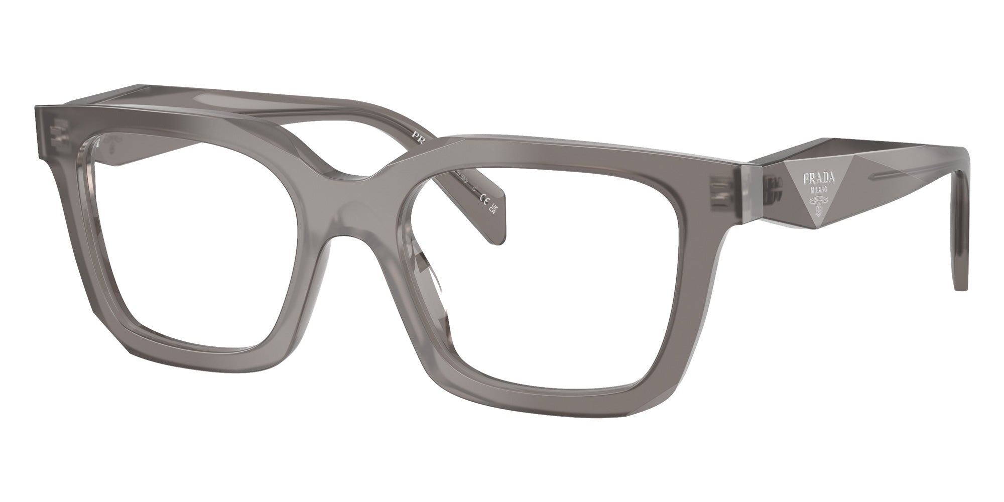 Prada PR C08V 27G1O1 52 - Transparent Flint #id:prc08v27g1o1_s:110105