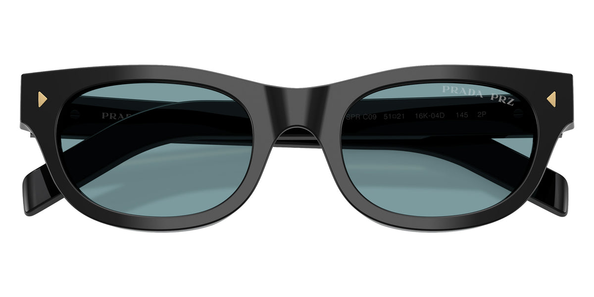 Prada PR C09S 16K04D 51 - Black / Green Polarized #id:prc09s16k04d_s:100120