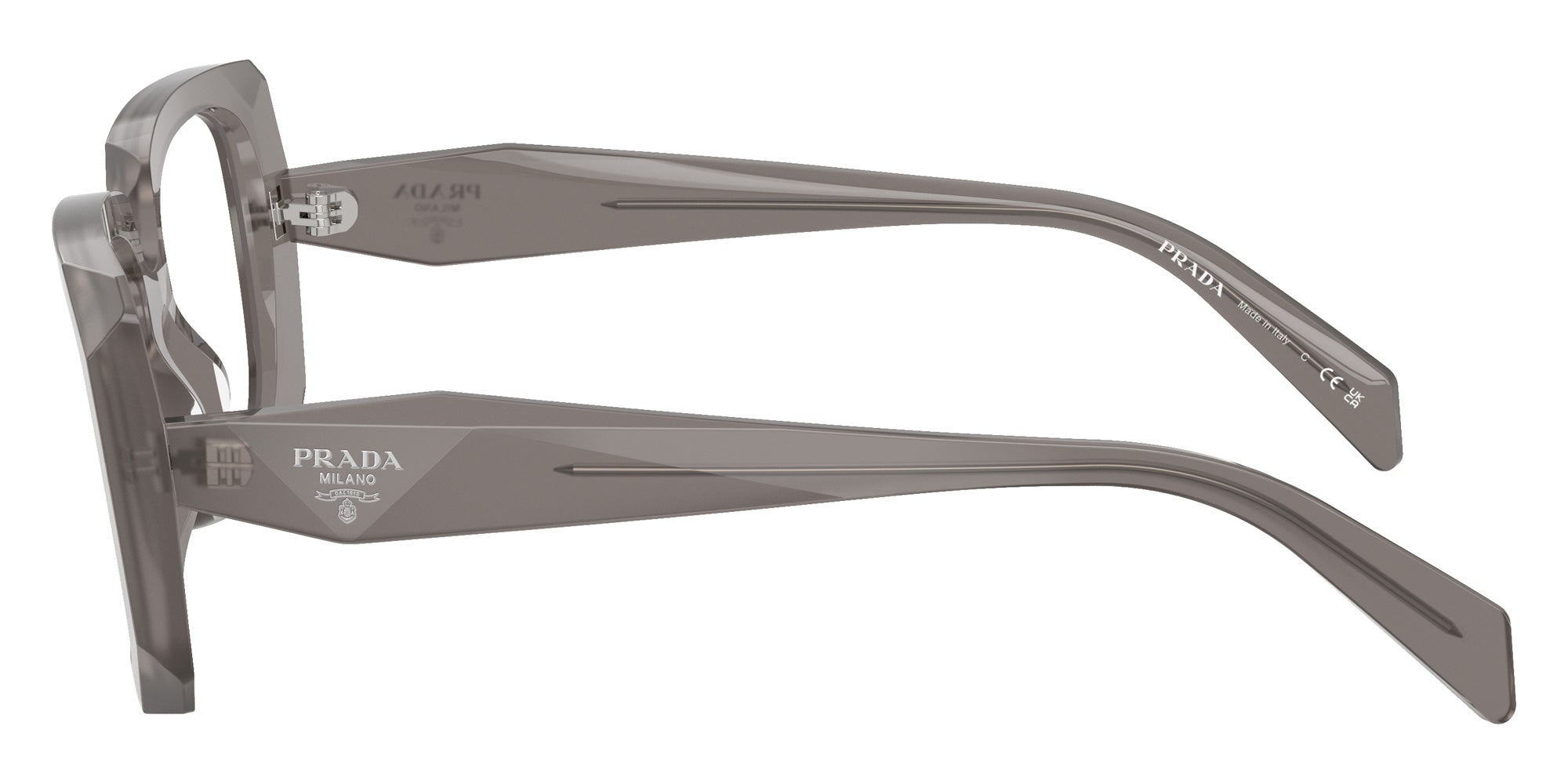 Prada PR C09V 27G1O1 53 - Transparent Flint #id:prc09v27g1o1_s:108110