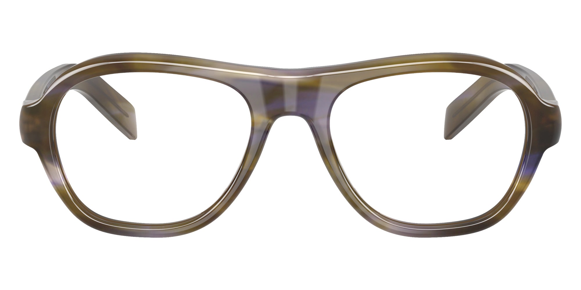 Prada PR C12VF 23G1O1 55 - Striped Lagoon #id:prc12vf23g1o1_s:102100