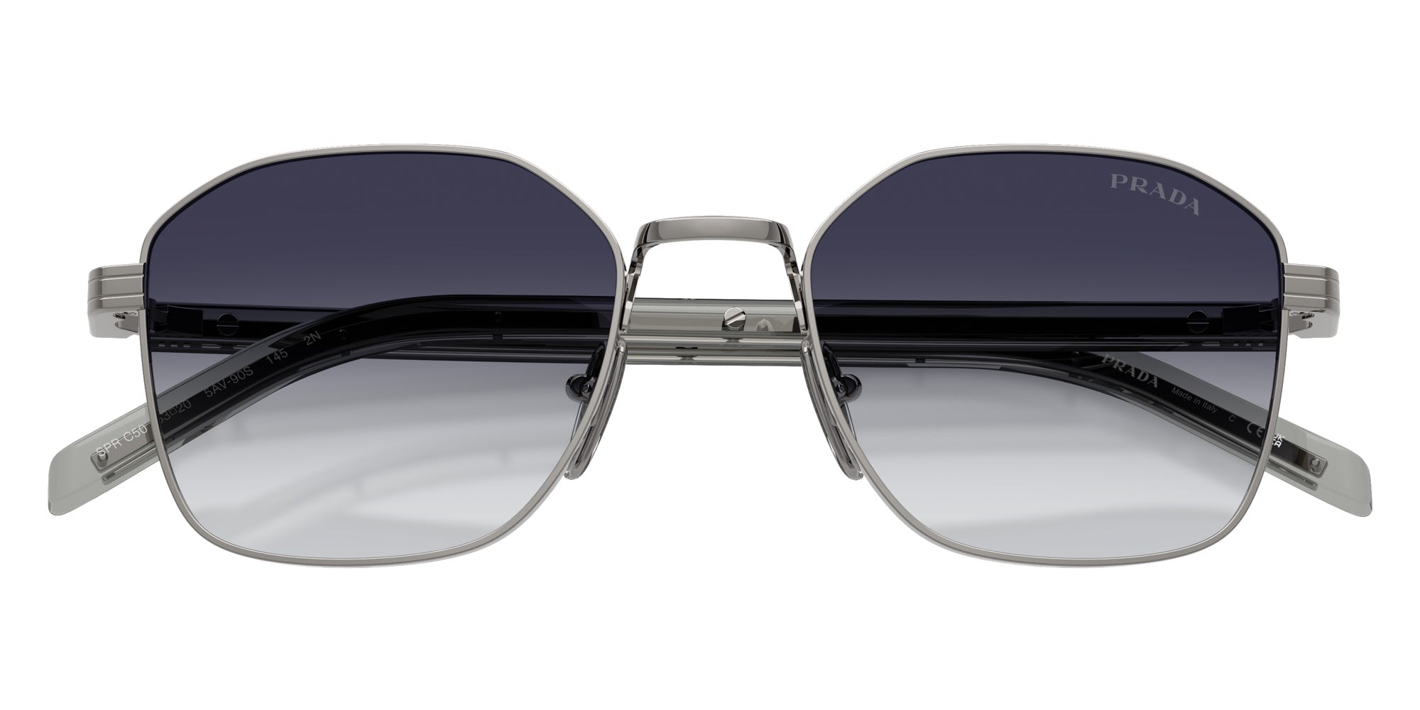 Prada PR C50S 5AV90S 53 - Gunmetal / Gray Gradient #id:prc50s5av90s_s:102120
