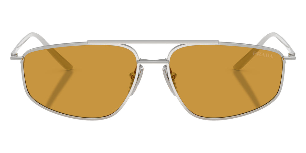 Prada PR C51S 1BC50P 58 - Silver / Dark Honey #id:prc51s1bc50p_s:100100