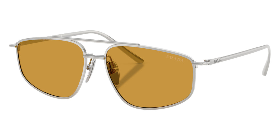 Prada PR C51S 1BC50P 58 - Silver / Dark Honey #id:prc51s1bc50p_s:100105