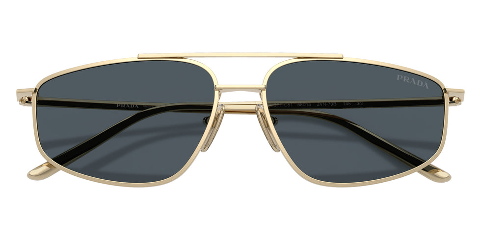Prada PR C51S ZVN70B 58 - Pale Gold / Dark Gray #id:prc51szvn70b_s:104120