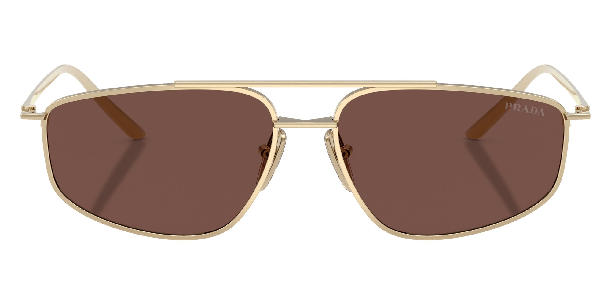 Prada PR C51S ZVN80T 58 - Pale Gold / Black Chocolate #id:prc51szvn80t_s:106100