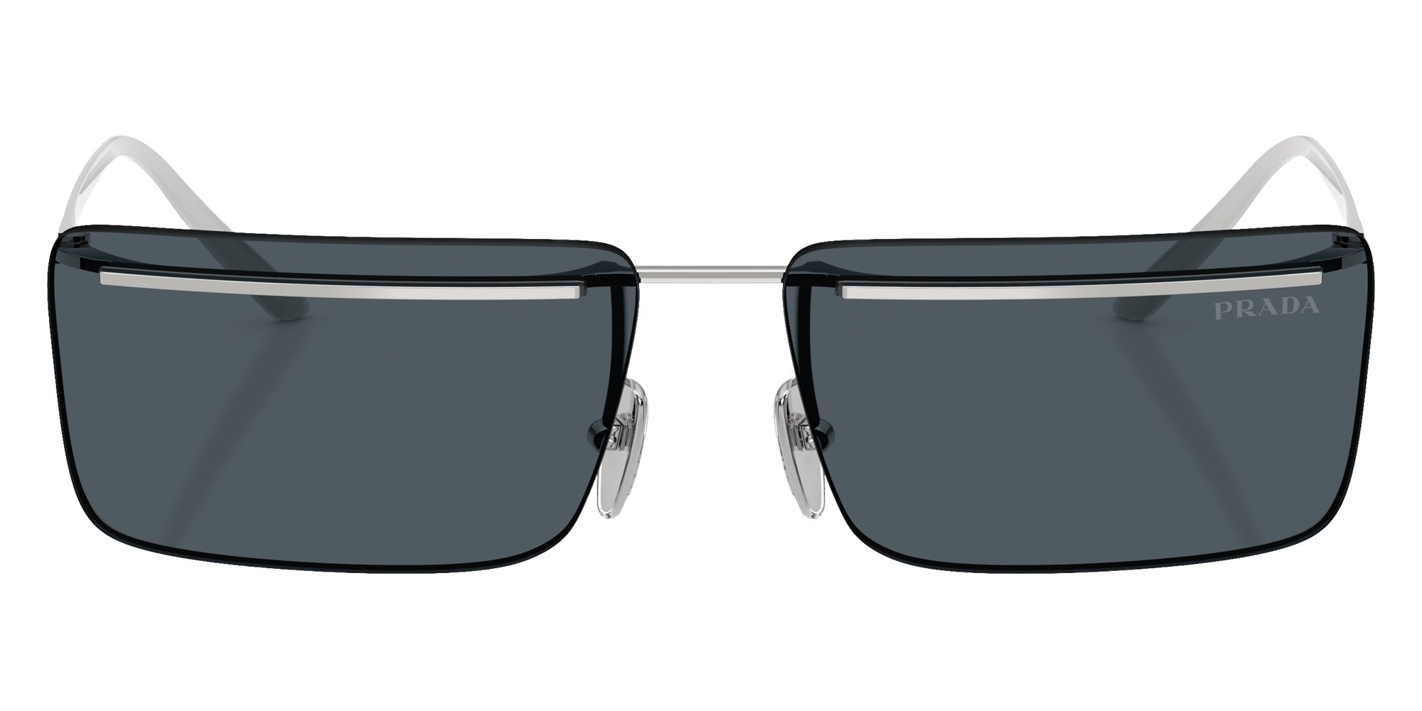 Prada PR C53S 1BC70B 60 - Silver / Dark Gray #id:prc53s1bc70b_s:100100