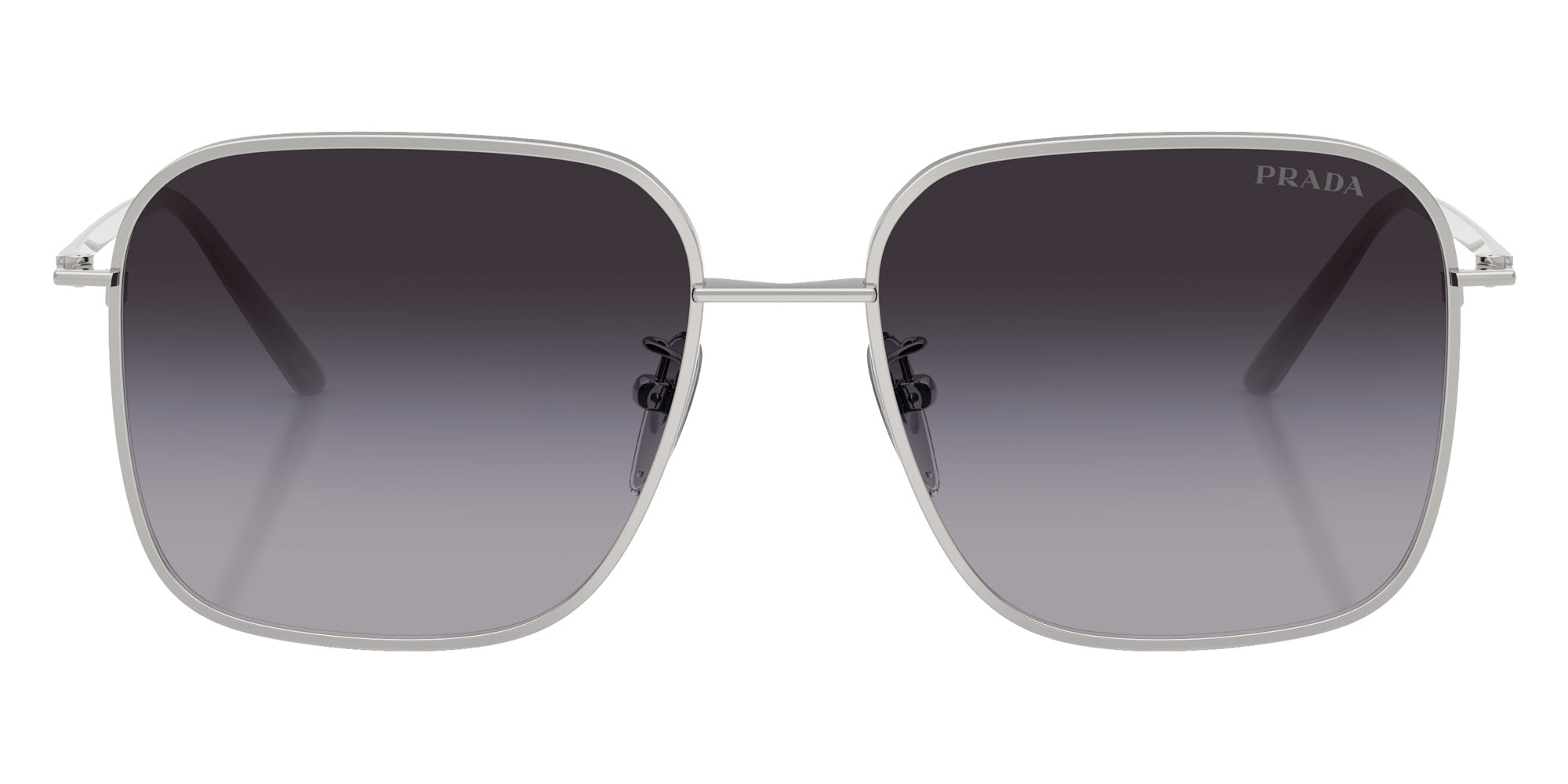 Prada PR C54SD 1BC90A 54 - Silver / Gray Gradient #id:prc54sd1bc90a_s:100100