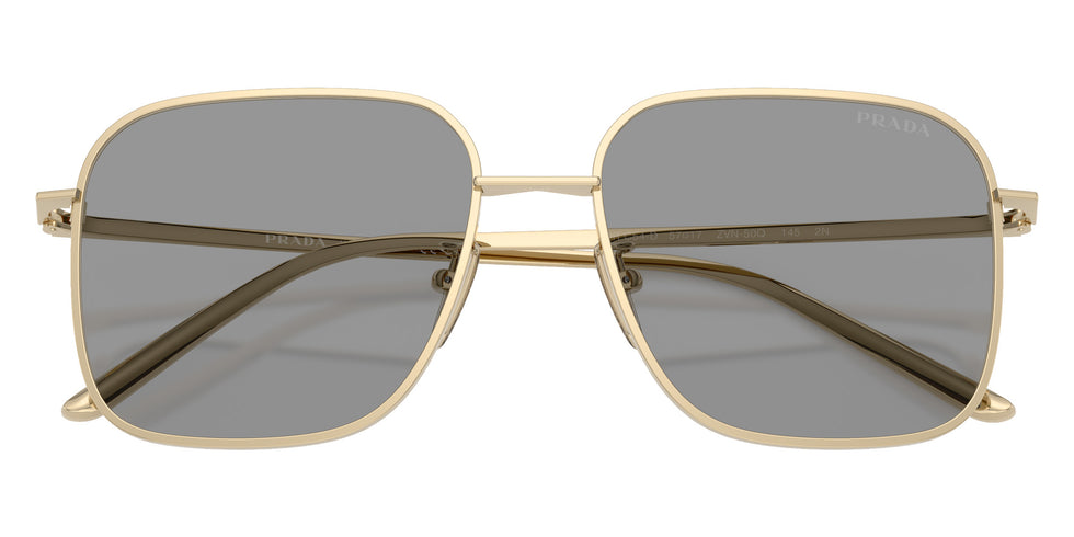 Prada PR C54SD ZVN50Q 57 - Pale Gold / Gray #id:prc54sdzvn50q_s:104120