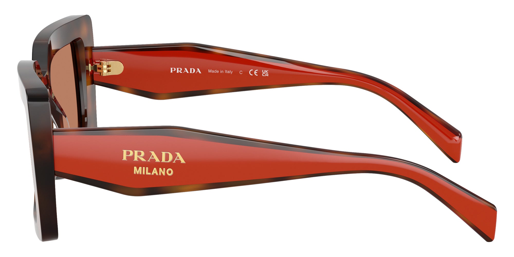 Prada PR D01S 01K90Q 52 - Juniper Tortoise/Cotto #id:prd01s01k90q_s:102110