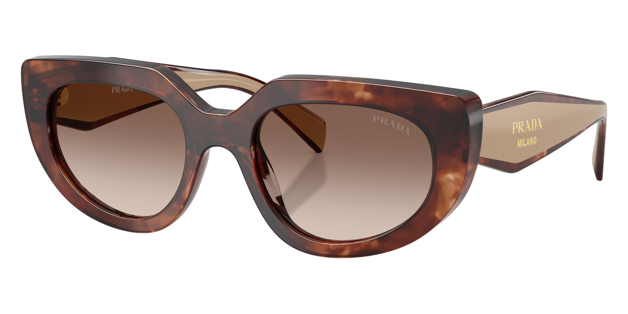 Prada PR D02S 00K10S 53 - Caramel Tortoise #id:prd02s00k10s_s:100105