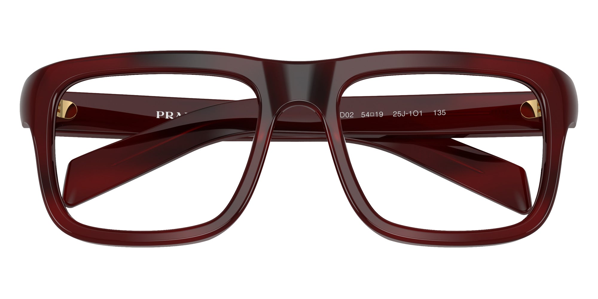 Prada PR D02V 25J1O1 52 - Pomegranate Havana #id:prd02v25j1o1_s:112120