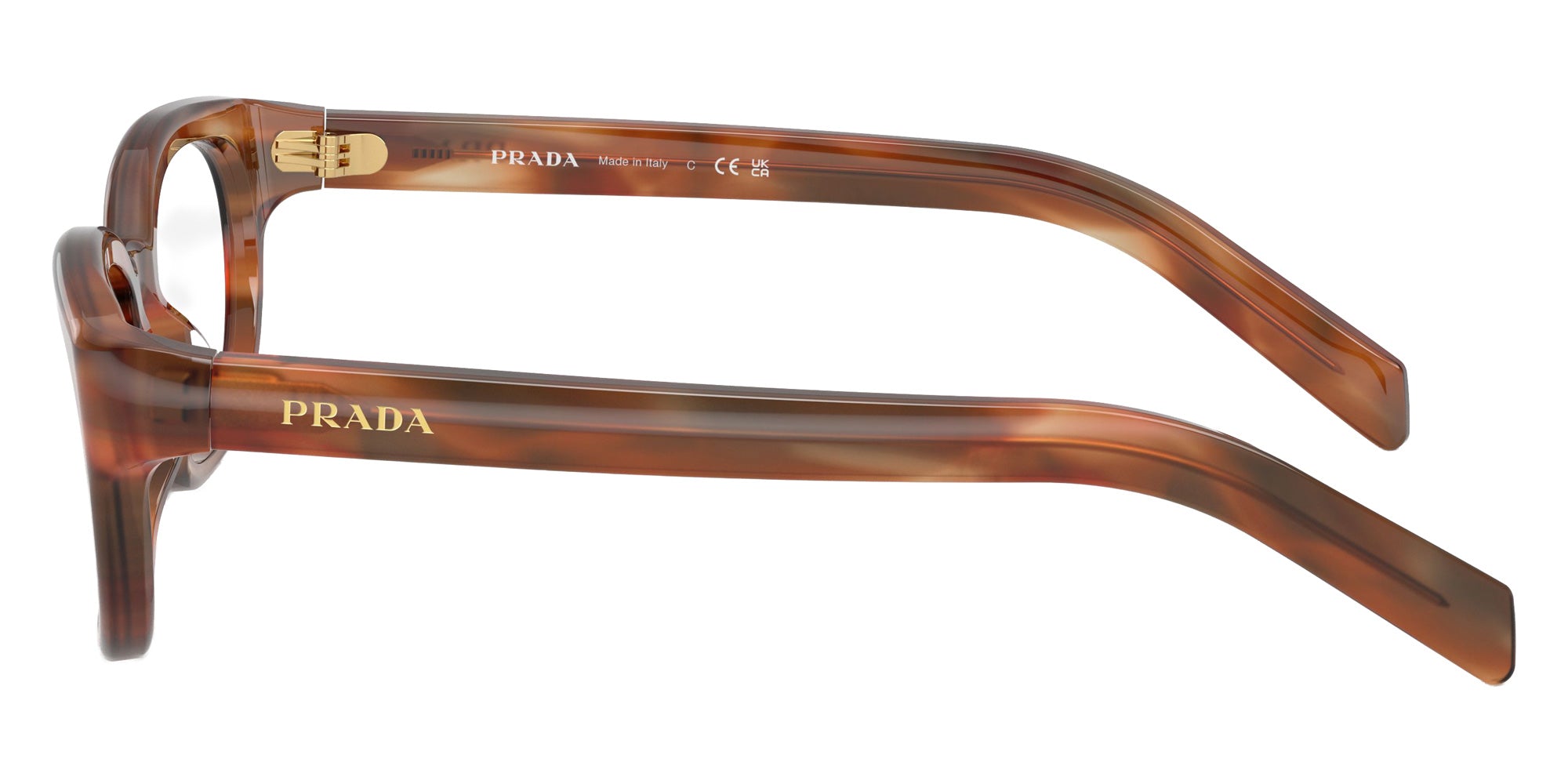 Prada PR D03VU 24G1O1 52 - Striped Havana #id:prd03vu24g1o1_s:100110