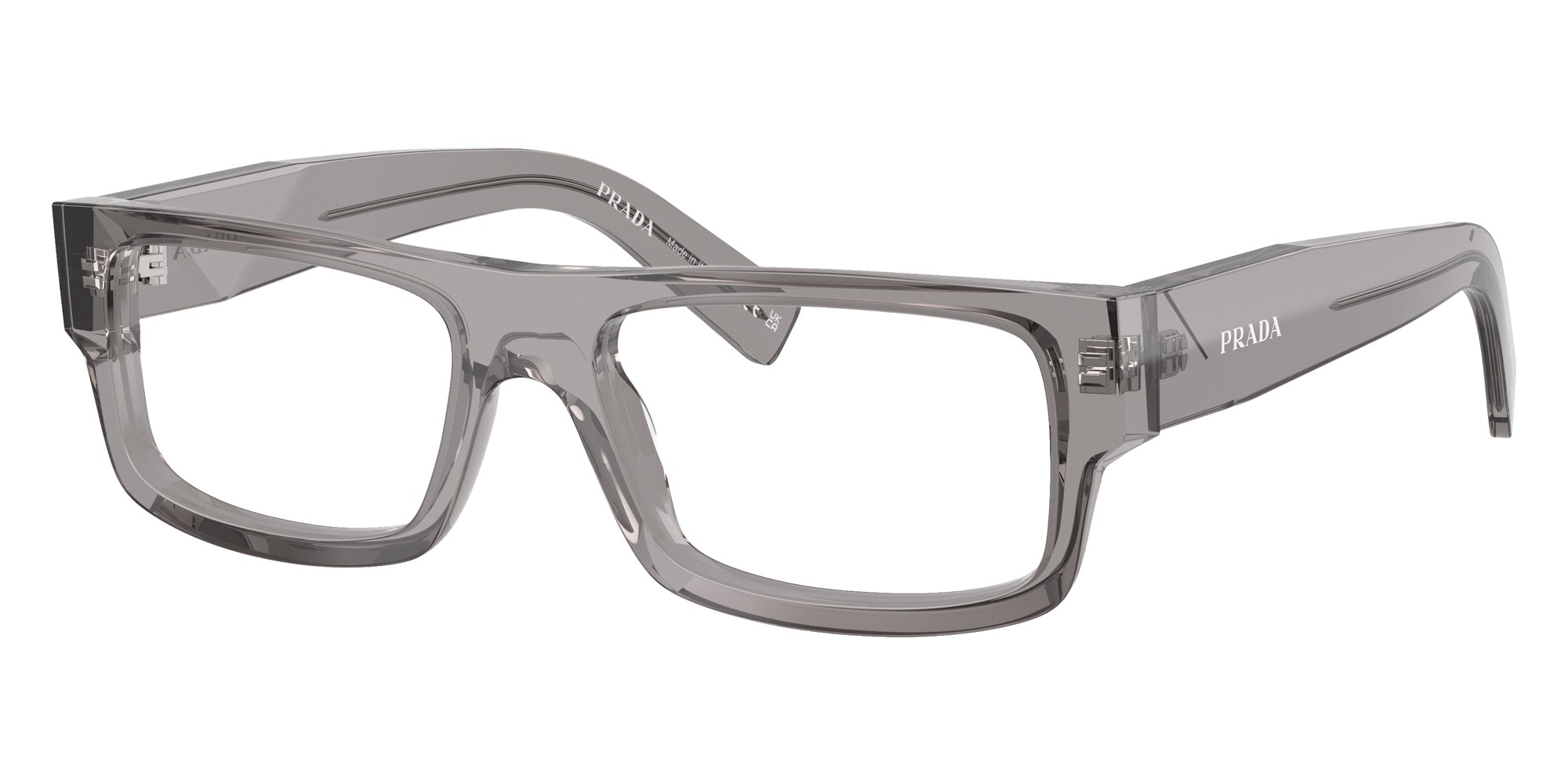 Prada PR D06V 16Z1O1 53 - Gray Transparent #id:prd06v16z1o1_s:108105