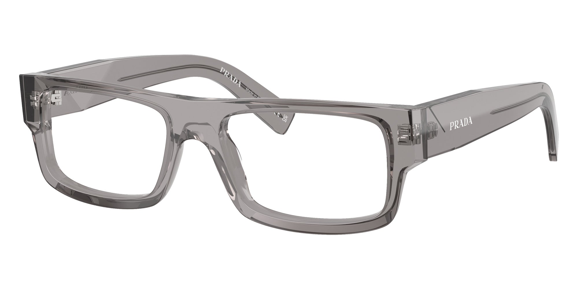 Prada PR D06VF 16Z1O1 56 - Gray Transparent #id:prd06vf16z1o1_s:104105