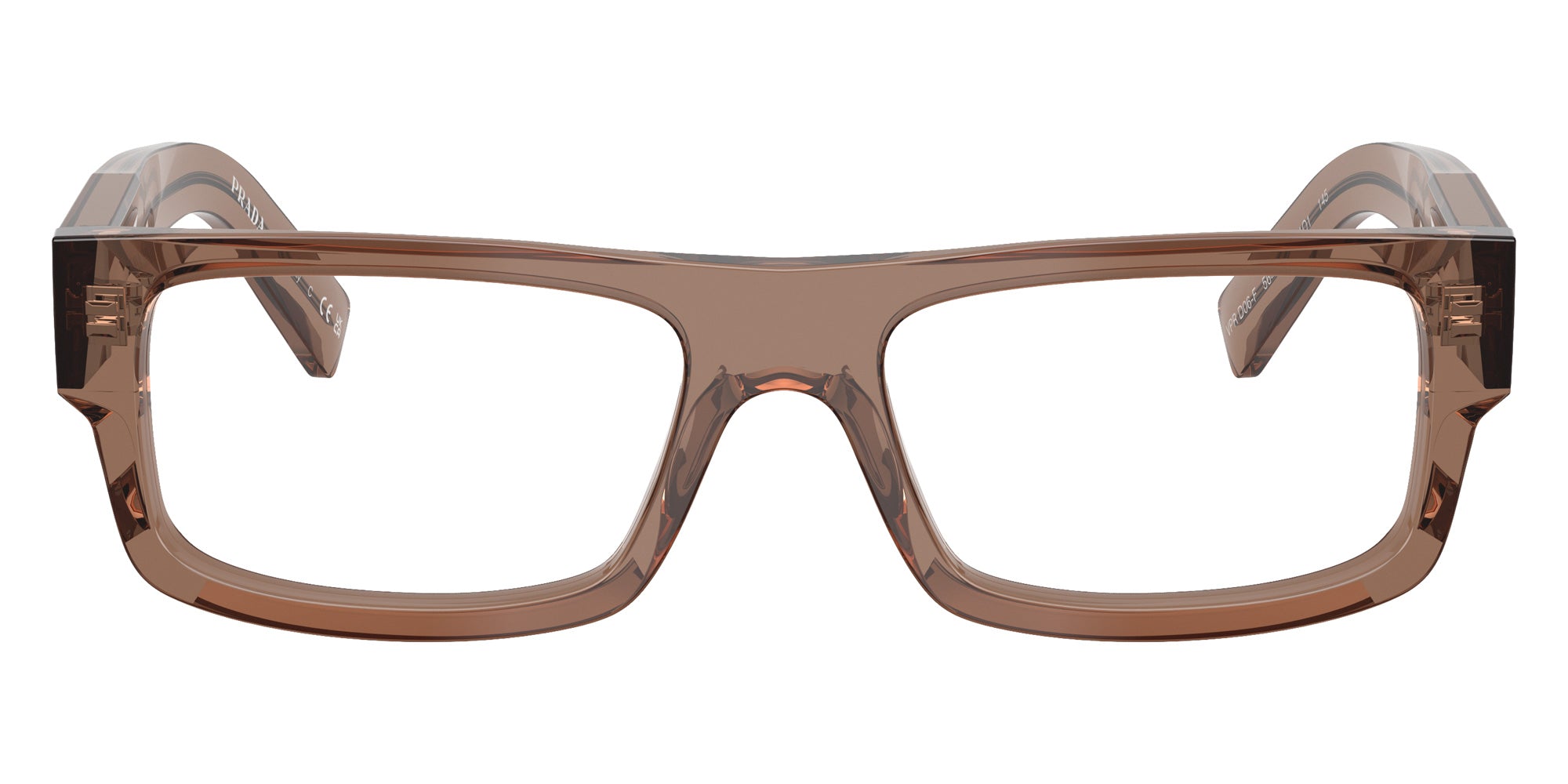 Prada PR D06VF 28I1O1 56 - Brown Transparent #id:prd06vf28i1o1_s:106100