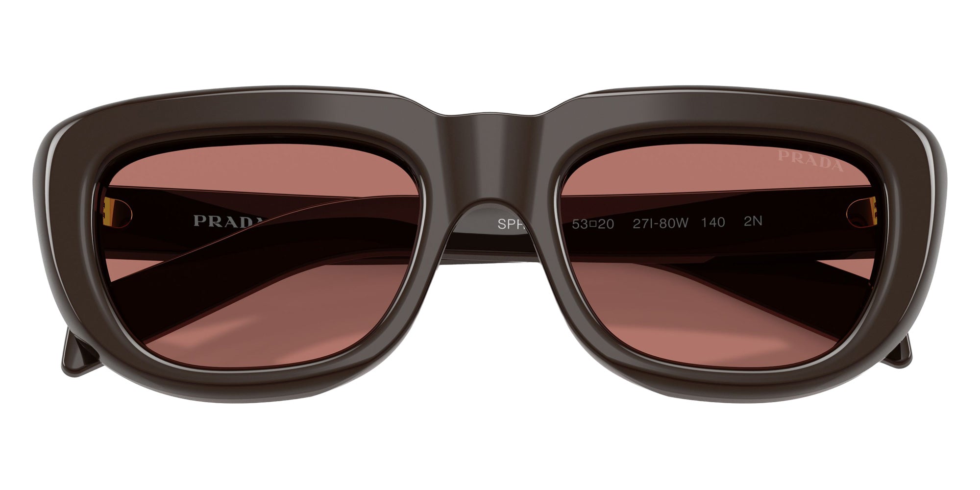 Prada PR D07S 27I80W 53 - Cigar / Sigaro Bio #id:prd07s27i80w_s:100120