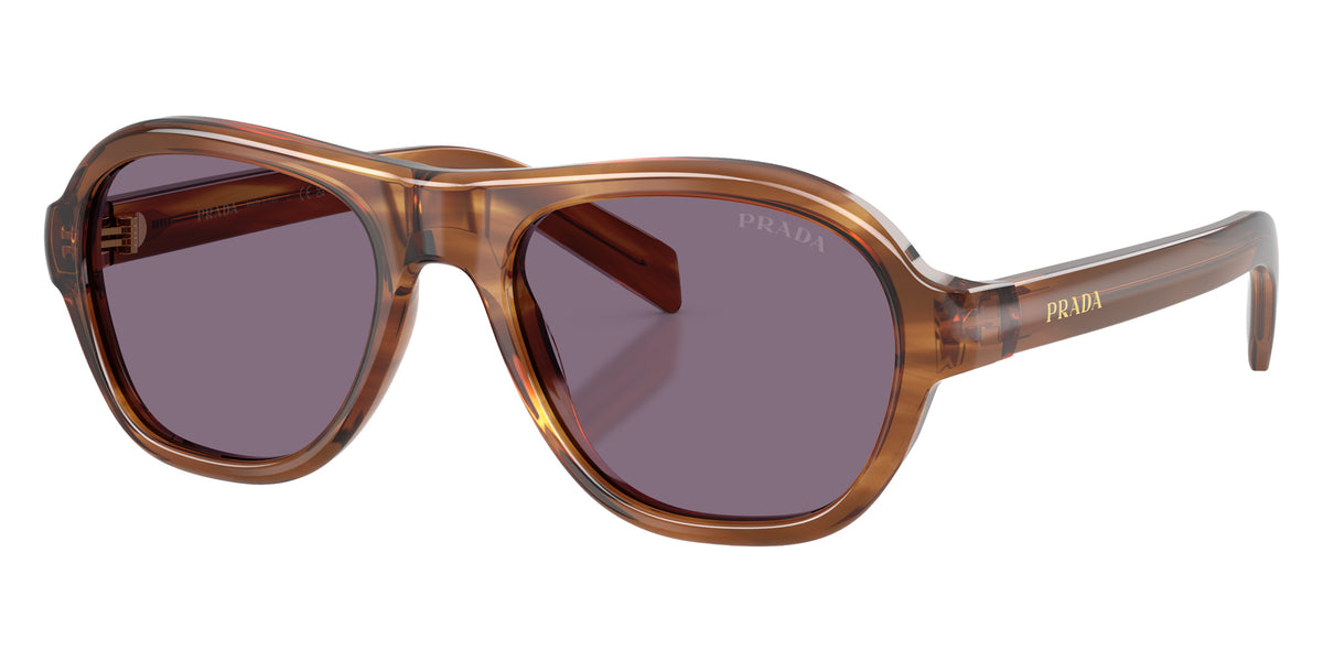 Prada PR D14S 25O70W 54 - Striped Rosewood / Violet #id:prd14s25o70w_s:102105